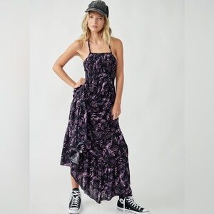 Free People, Heat Wave Printed Maxi Dress, XL
